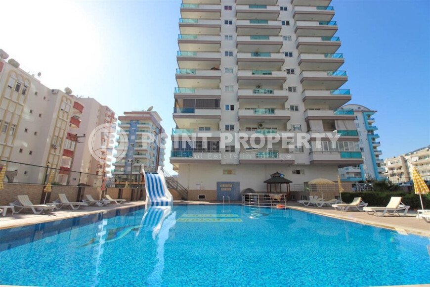 Уютная меблированная квартира 1+1 площадью 60 м² в жилом комплексе с бассейном в центре Махмутлара-id-10236-фото-8