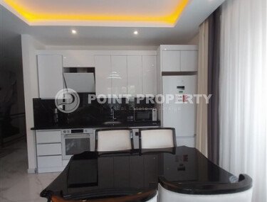 A modern, furnished and equipped garden duplex of 180 m² in a new luxury complex in Avsallar-id-10238-photo-4