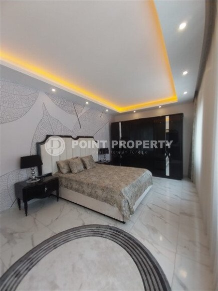 Современный садовый дуплекс 180 м² с мебелью и техникой в новом комплексе класса люкс в Авсалларе-id-10238-фото-8