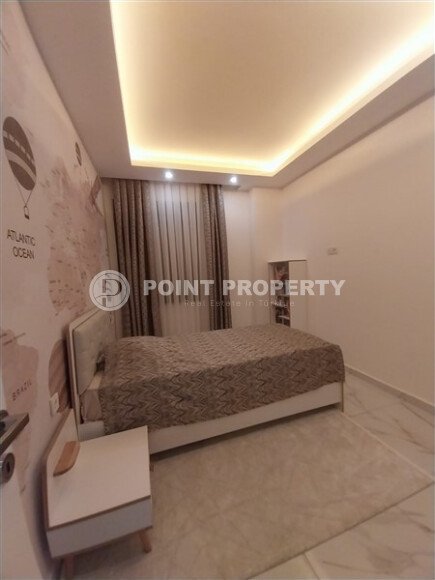 Современный садовый дуплекс 180 м² с мебелью и техникой в новом комплексе класса люкс в Авсалларе-id-10238-фото-11