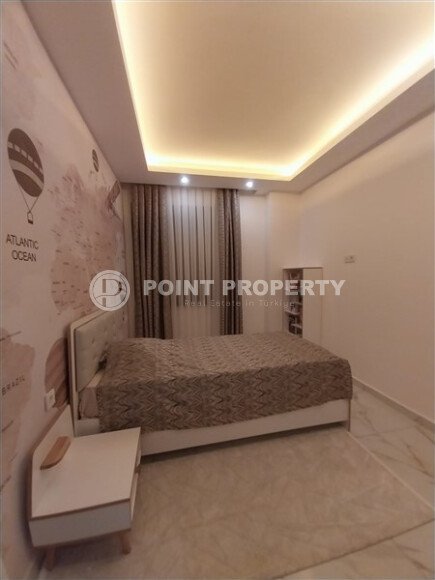 Современный садовый дуплекс 180 м² с мебелью и техникой в новом комплексе класса люкс в Авсалларе-id-10238-фото-12