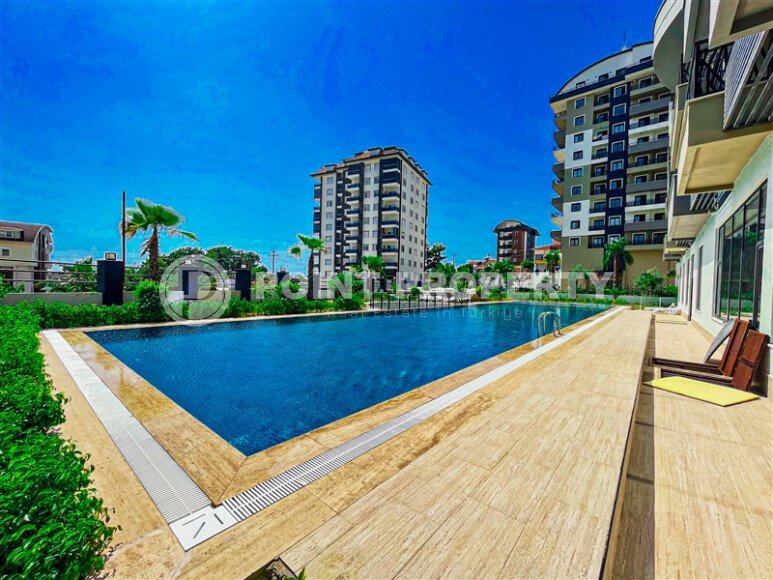 Современный садовый дуплекс 180 м² с мебелью и техникой в новом комплексе класса люкс в Авсалларе-id-10238-фото-22