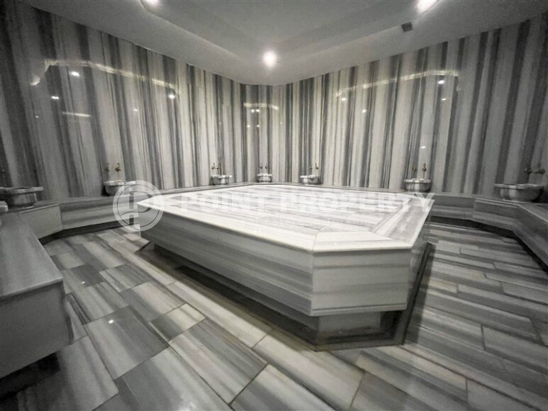 Современный садовый дуплекс 180 м² с мебелью и техникой в новом комплексе класса люкс в Авсалларе-id-10238-фото-25