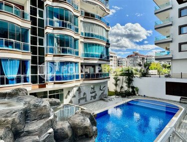 100 m² apartment with direct sea views in Kestel in a complex on the first line-id-10241-photo-2