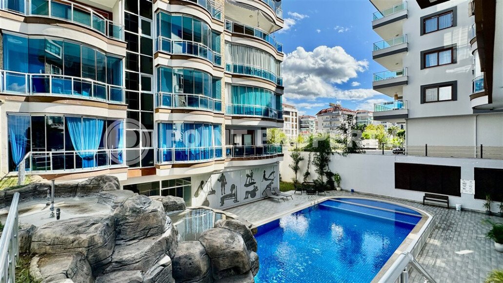 100 m² apartment with direct sea views in Kestel in a complex on the first line-id-10241-photo-2