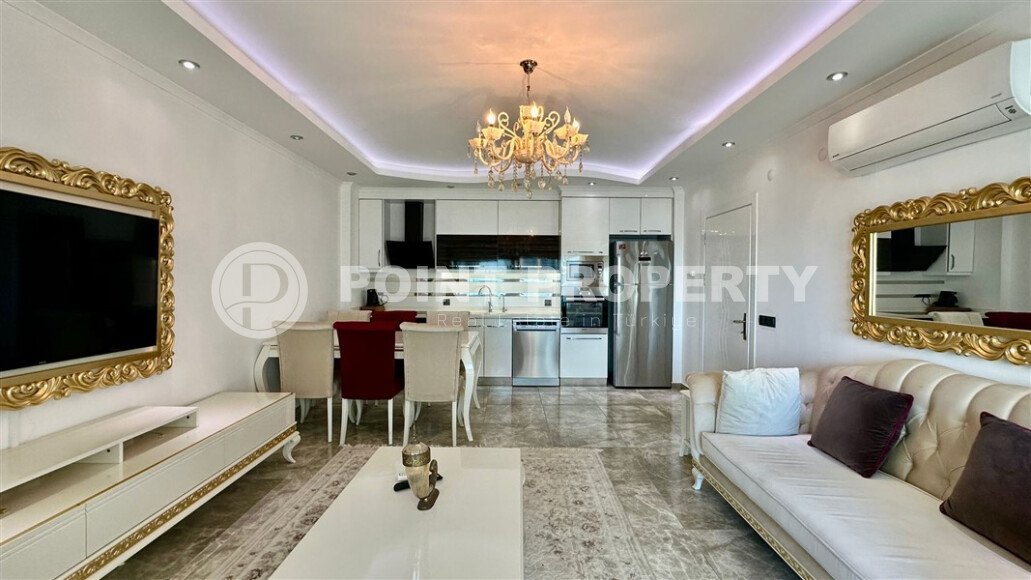 100 m² apartment with direct sea views in Kestel in a complex on the first line-id-10241-photo-3