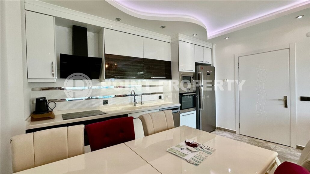 100 m² apartment with direct sea views in Kestel in a complex on the first line-id-10241-photo-5