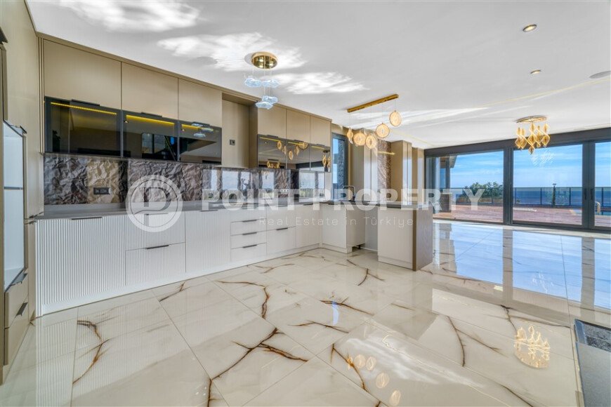 Вилла 4+1 с панорамным видом на море и собственным инфинити бассейном, подходит под гражданство-id-10242-фото-3