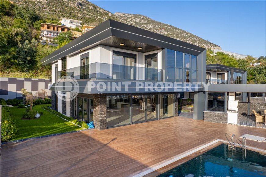 Вилла 4+1 с панорамным видом на море и собственным инфинити бассейном, подходит под гражданство-id-10242-фото-12