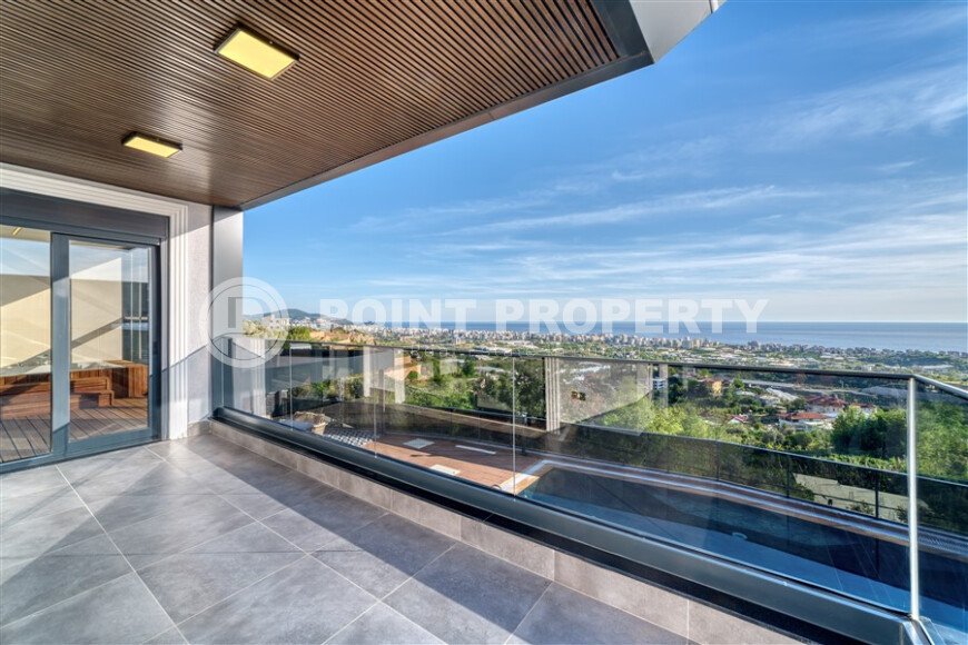 Вилла 4+1 с панорамным видом на море и собственным инфинити бассейном, подходит под гражданство-id-10242-фото-16