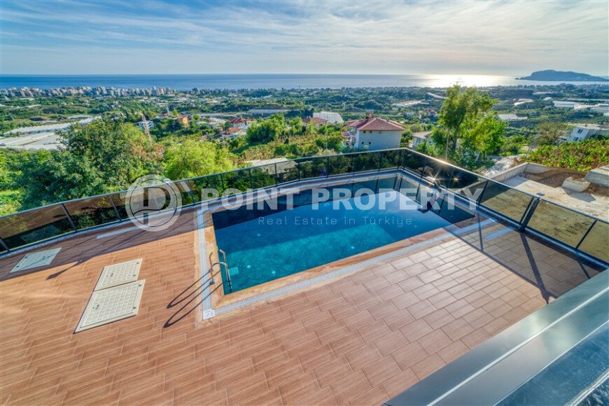 Вилла 4+1 с панорамным видом на море и собственным инфинити бассейном, подходит под гражданство-id-10242-фото-17