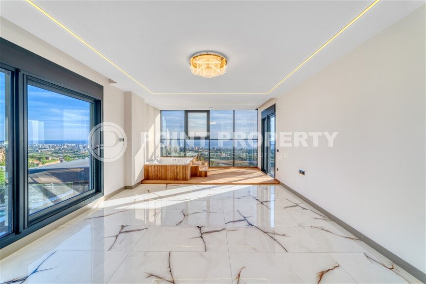 Вилла 4+1 с панорамным видом на море и собственным инфинити бассейном, подходит под гражданство-id-10242-фото-22