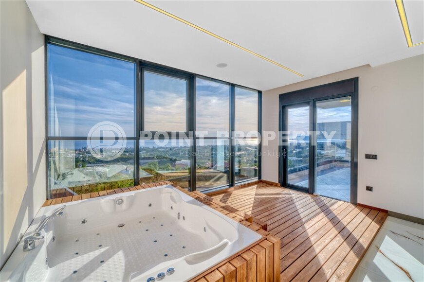 Вилла 4+1 с панорамным видом на море и собственным инфинити бассейном, подходит под гражданство-id-10242-фото-23