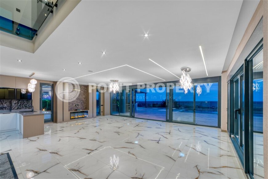 Вилла 4+1 с панорамным видом на море и собственным инфинити бассейном, подходит под гражданство-id-10242-фото-27