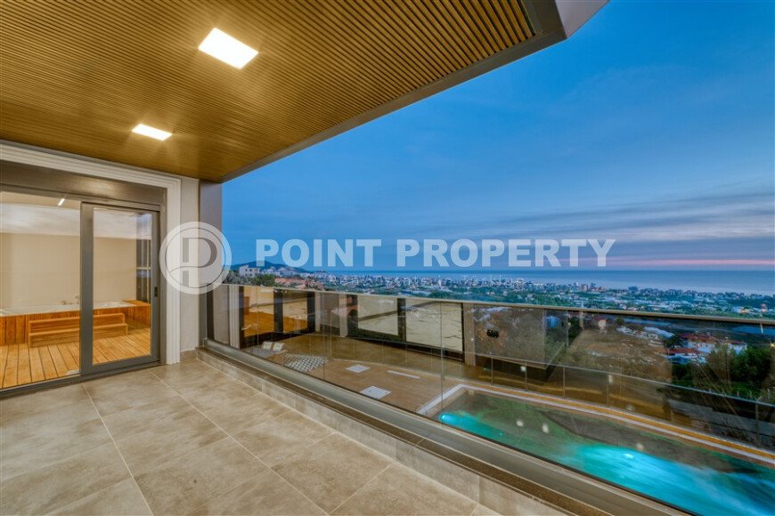Вилла 4+1 с панорамным видом на море и собственным инфинити бассейном, подходит под гражданство-id-10242-фото-33