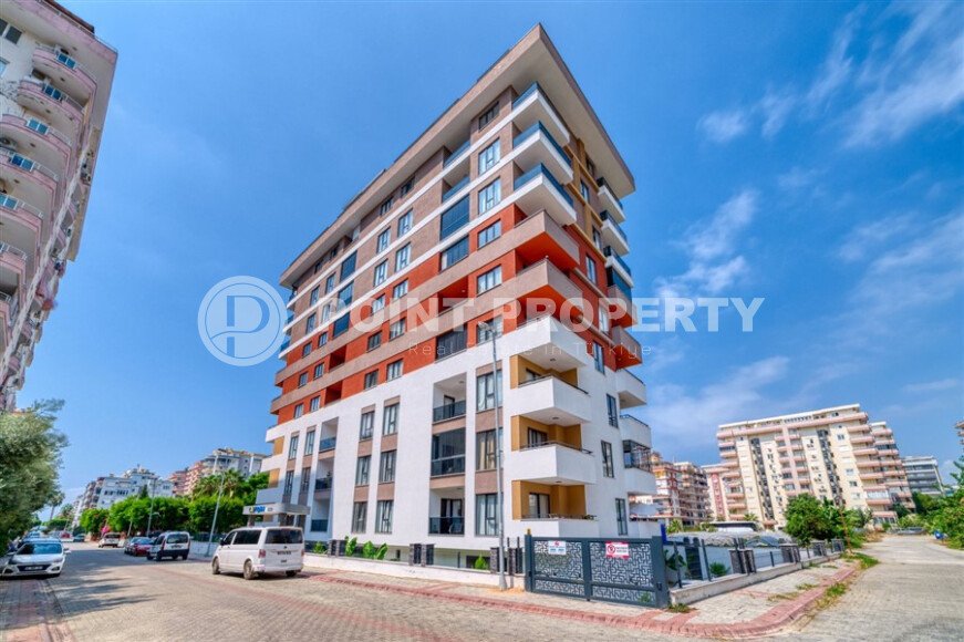 Furnished 1+1 apartment with partial sea view in a complex with infrastructure in Mahmutlar-id-10243-photo-14