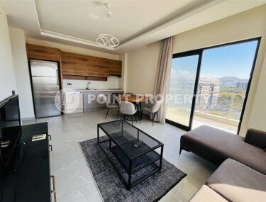 Меблированная квартира 2+1 с видом на море в комплексе с инфраструктурой в Махмутларе-id-10244-фото-3