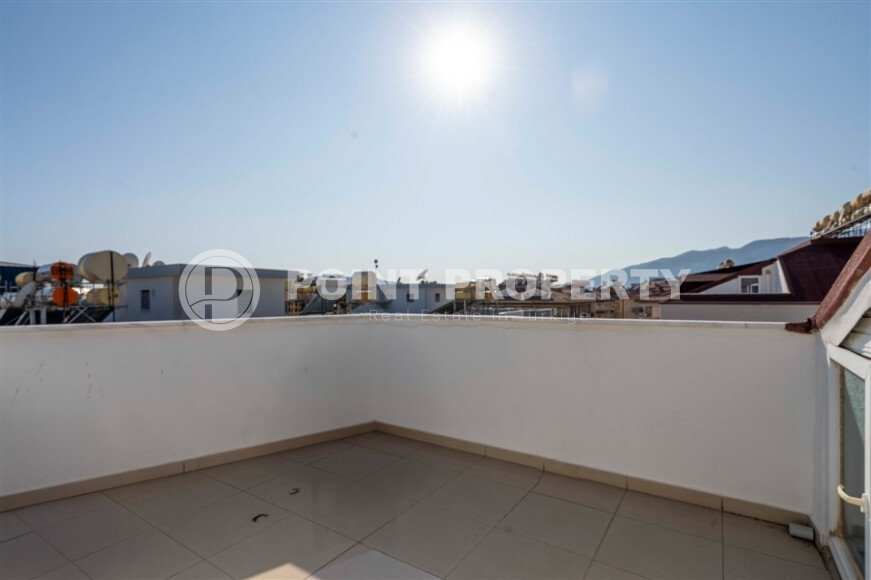 Уютная меблированная двухуровневая вартира 4+2 площадью 190 м² в жилом комплексе с бассейном в Оба-id-10246-фото-23