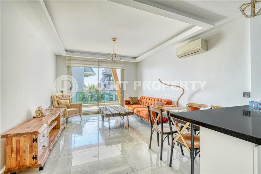 Стильные апартаменты 65 м² в Каргыджак, Аланья, вид на море-id-10250-фото-2