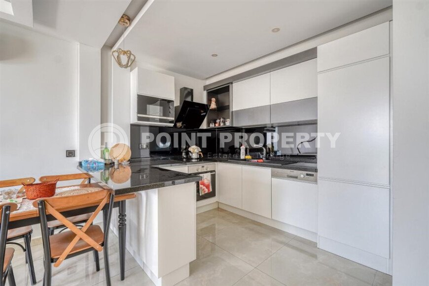 Стильные апартаменты 65 м² в Каргыджак, Аланья, вид на море-id-10250-фото-4