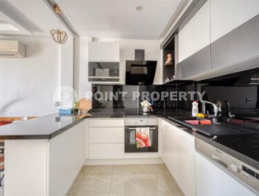 Стильные апартаменты 65 м² в Каргыджак, Аланья, вид на море-id-10250-фото-5