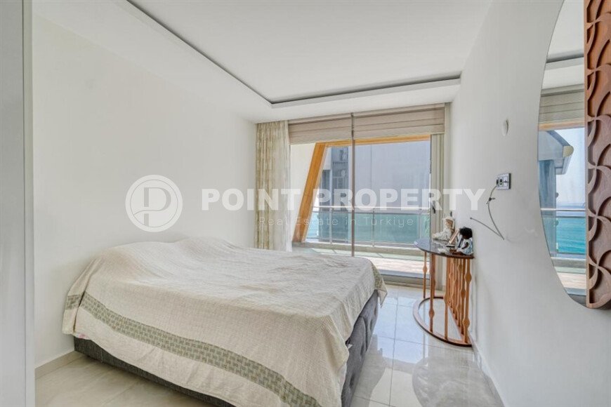 Стильные апартаменты 65 м² в Каргыджак, Аланья, вид на море-id-10250-фото-8