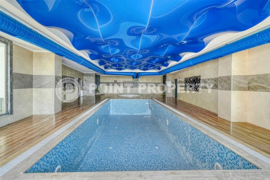 Стильные апартаменты 65 м² в Каргыджак, Аланья, вид на море-id-10250-фото-11