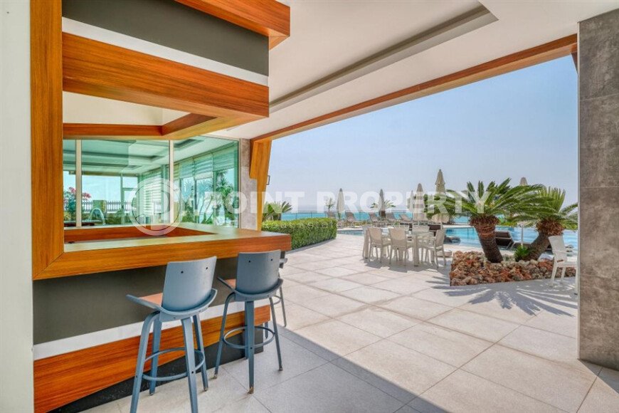 Стильные апартаменты 65 м² в Каргыджак, Аланья, вид на море-id-10250-фото-12