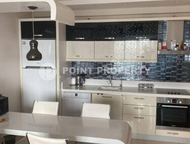 Комфортабельные апартаменты 120 м² с частичным видом на море и горы в Махмутлар, Аланья-id-10252-фото-2