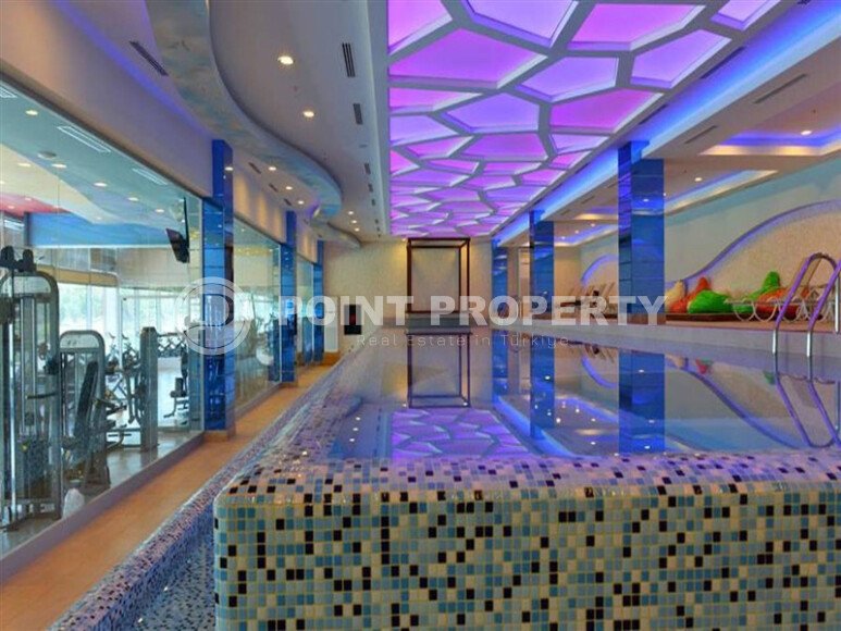 Комфортабельные апартаменты 120 м² с частичным видом на море и горы в Махмутлар, Аланья-id-10252-фото-17