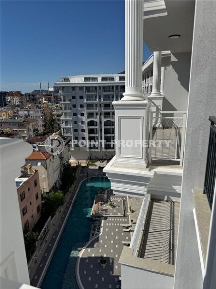 Видовая квартира 1+1 в шикарном комплексе в районе Клеопатры-id-8685-фото-14