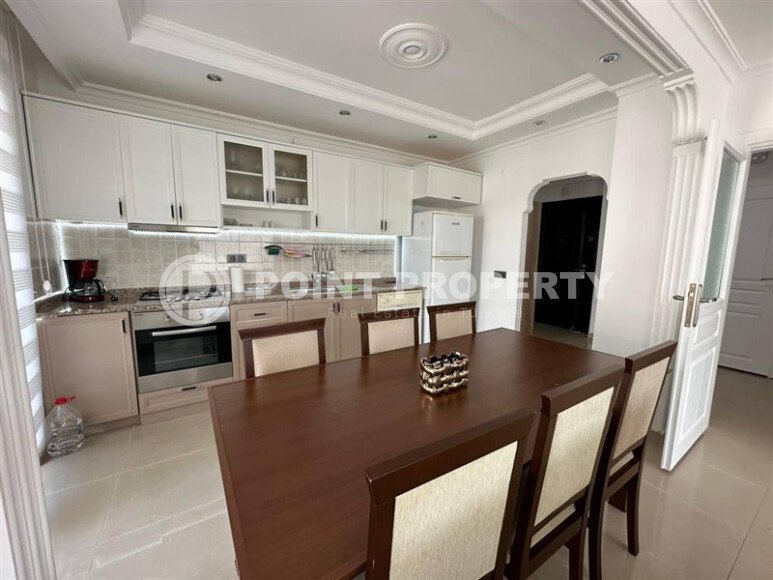 Просторный светлый пентхаус 220 м² с балконами у каждой спальни в районе Оба, всего в 350 м от моря-id-10257-фото-3