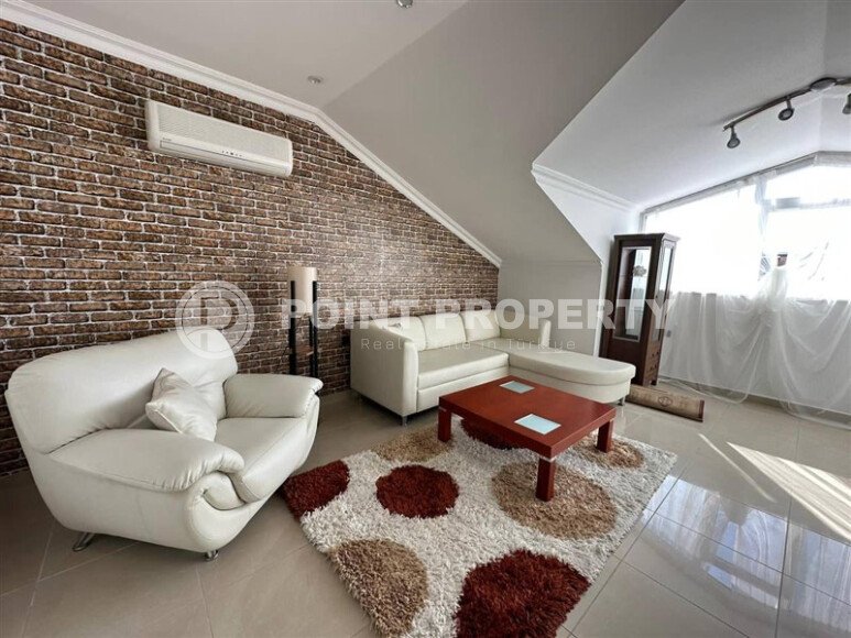 Просторный светлый пентхаус 220 м² с балконами у каждой спальни в районе Оба, всего в 350 м от моря-id-10257-фото-9