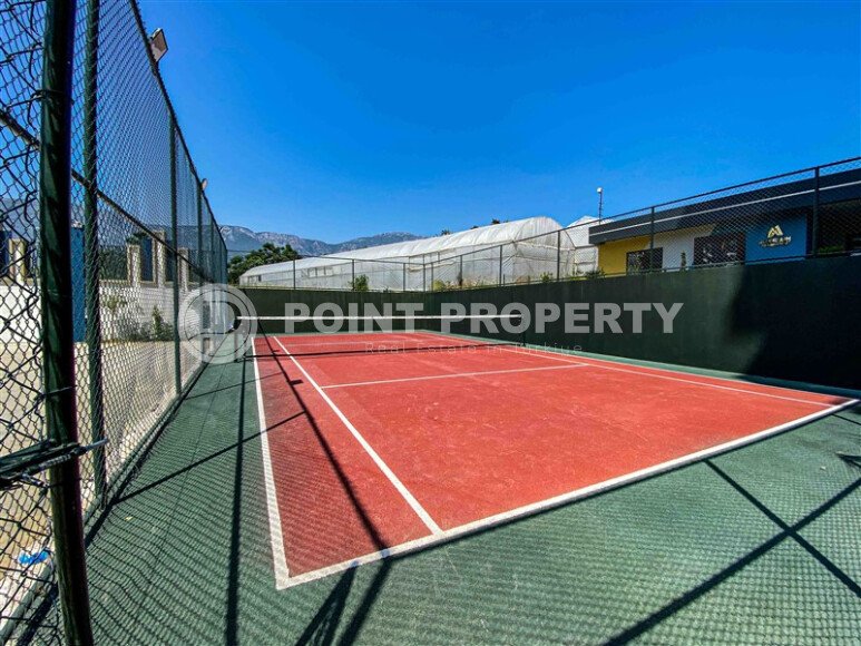 Светлая меблированная квартира 56 м² с видом на инфраструктуру в современном комплексе в Махмутларе-id-10261-фото-10