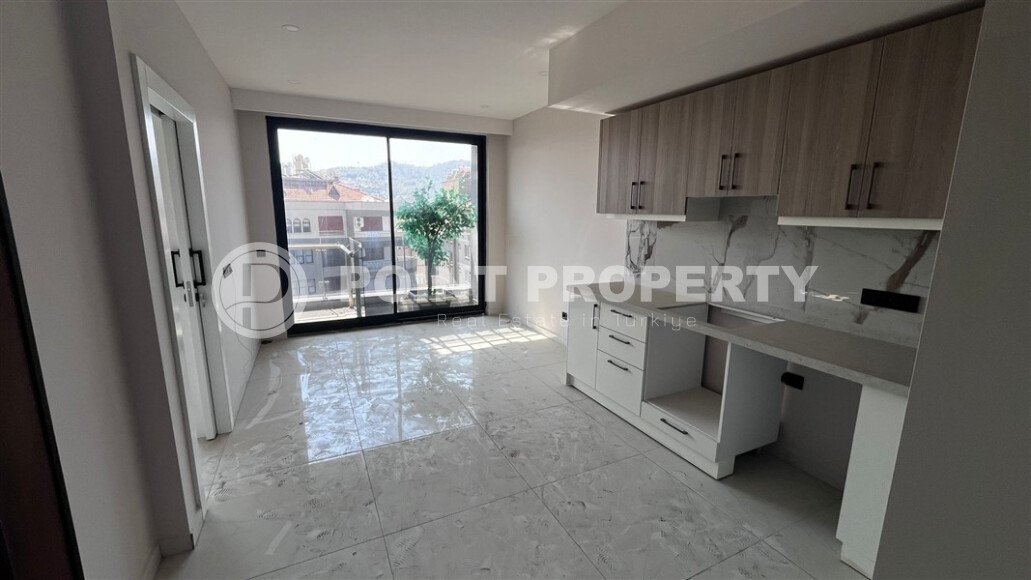 Современная квартира 57 м², район пляжа Клеопатры, центр Аланьи. Разрешение на краткосрочную аренду-id-10262-фото-3