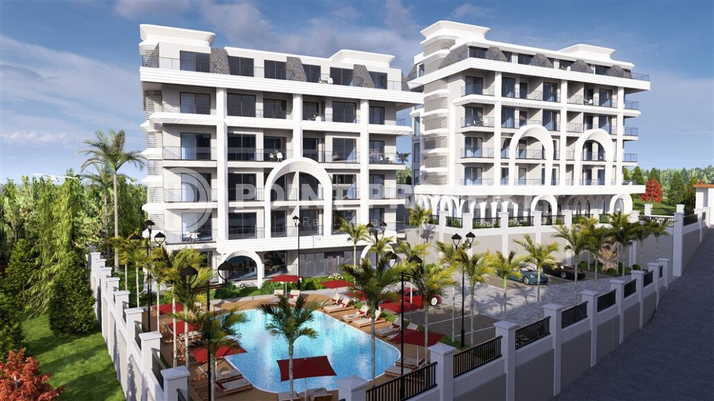 Новый современный проект 47–135 м², 1+1, 2+1 и дуплексы 3+1, с длительной рассрочкой, район Кестель-id-10263-фото-3