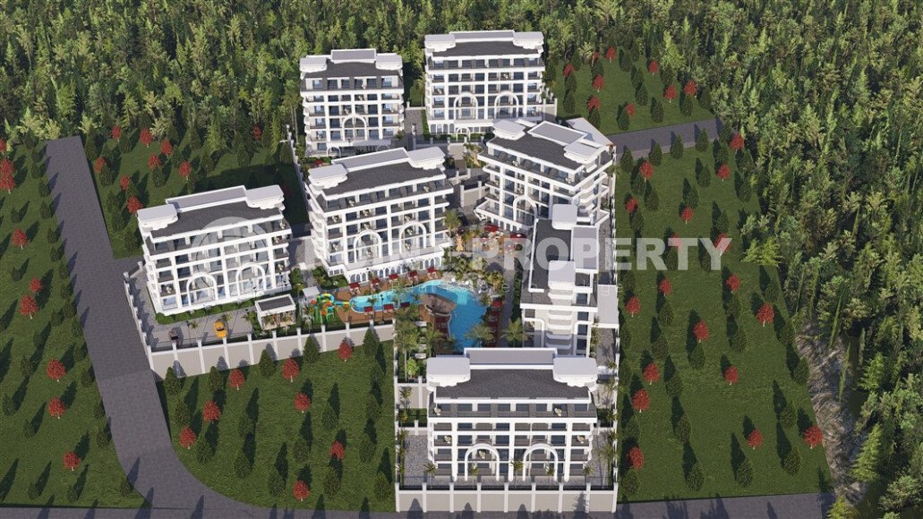 Новый современный проект 47–135 м², 1+1, 2+1 и дуплексы 3+1, с длительной рассрочкой, район Кестель-id-10263-фото-6