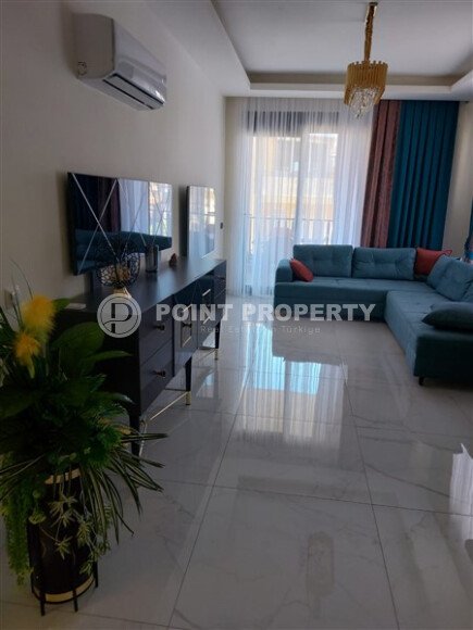 Стильный дуплекс 130 м², район пляжа Клеопатры, центр Аланьи-id-10266-фото-2