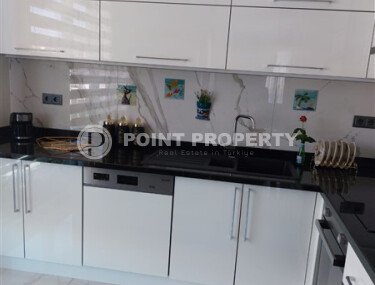 Стильный дуплекс 130 м², район пляжа Клеопатры, центр Аланьи-id-10266-фото-4