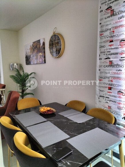 Стильный дуплекс 130 м², район пляжа Клеопатры, центр Аланьи-id-10266-фото-7