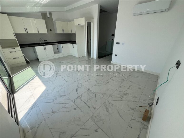 Просторный дуплекс 126,5 м², центр Аланьи, с подогревом пола, ВНЖ-id-10267-фото-3