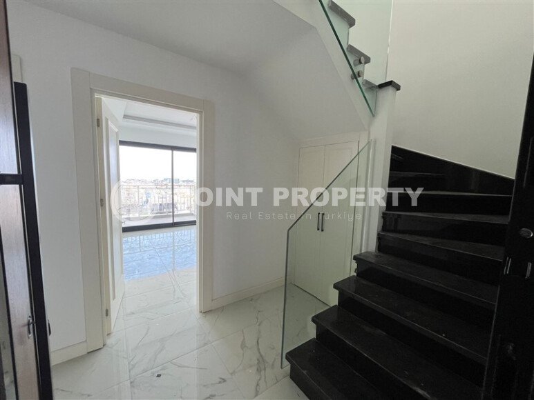 Просторный дуплекс 126,5 м², центр Аланьи, с подогревом пола, ВНЖ-id-10267-фото-8