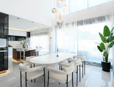Magnificent modern villa 525 m², Bektaş area, with elevator and views of the sea and surrounding area-id-10274-photo-2