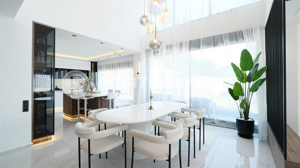 Magnificent modern villa 525 m², Bektaş area, with elevator and views of the sea and surrounding area-id-10274-photo-2