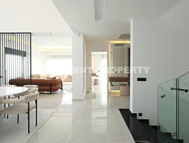 Magnificent modern villa 525 m², Bektaş area, with elevator and views of the sea and surrounding area-id-10274-photo-4