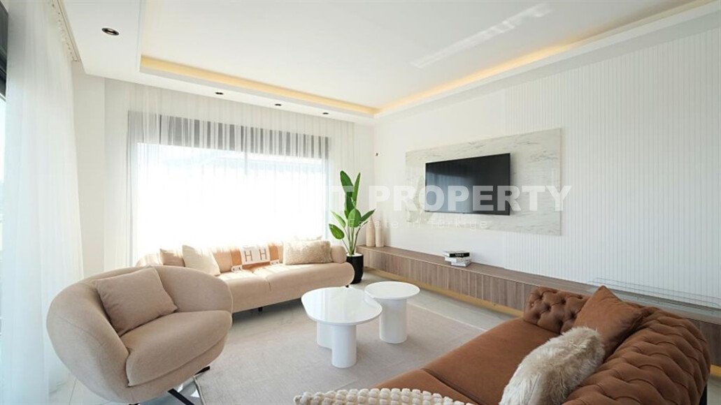Magnificent modern villa 525 m², Bektaş area, with elevator and views of the sea and surrounding area-id-10274-photo-5