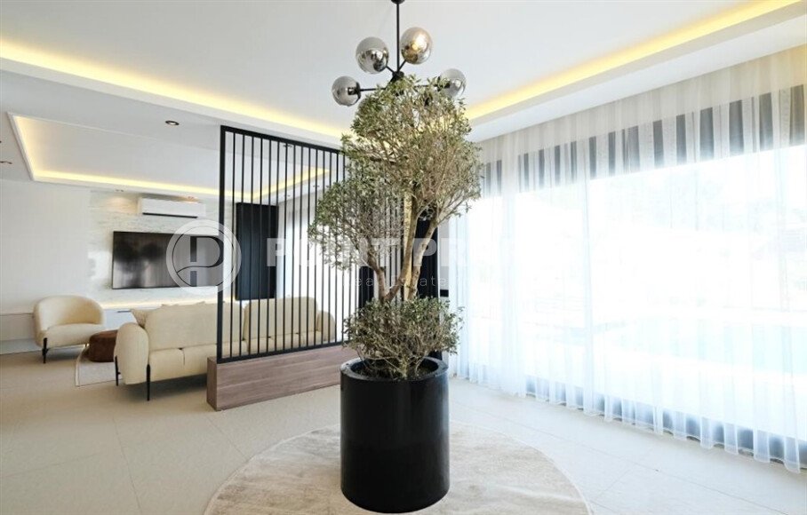 Magnificent modern villa 525 m², Bektaş area, with elevator and views of the sea and surrounding area-id-10274-photo-7