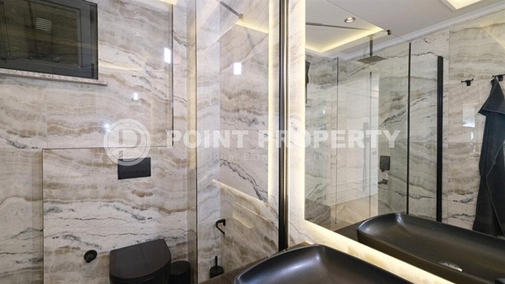 Magnificent modern villa 525 m², Bektaş area, with elevator and views of the sea and surrounding area-id-10274-photo-20