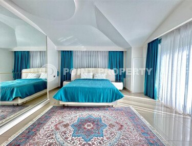 Spacious duplex 160 m², Kargicak district, next to the sea, sea view-id-10282-photo-5