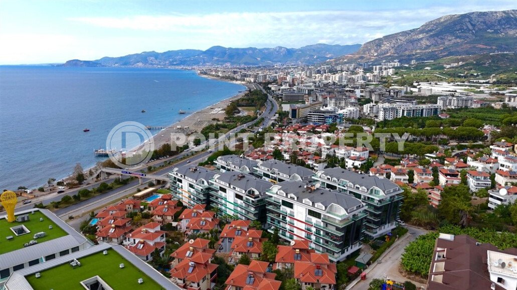 Spacious duplex 160 m², Kargicak district, next to the sea, sea view-id-10282-photo-14